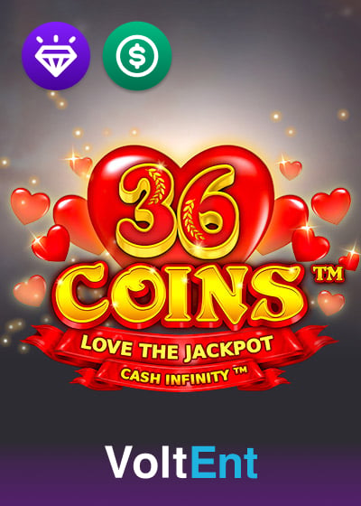 36 Coins Love the Jackpot
